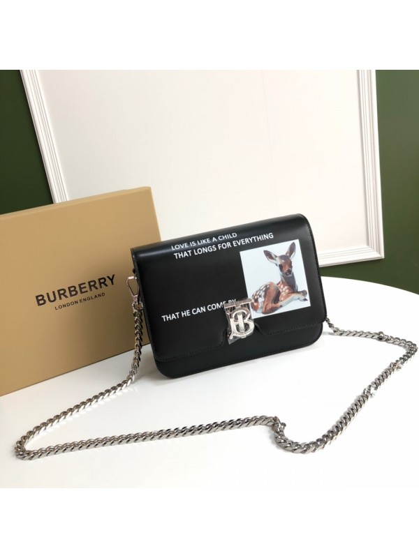 Burberry Belted Leather TB Bag