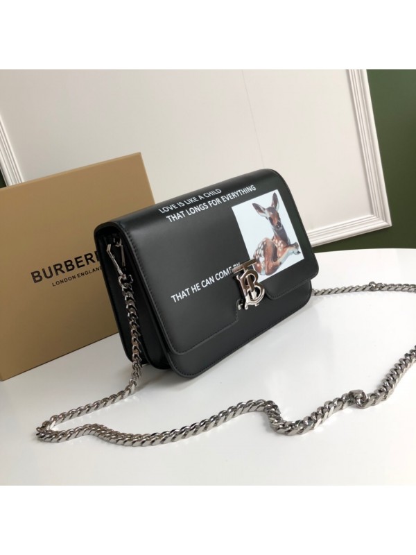 Burberry Belted Leather TB Bag