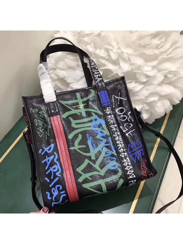 Balenciaga BAZAR SHOPPER XS GRAFFITI